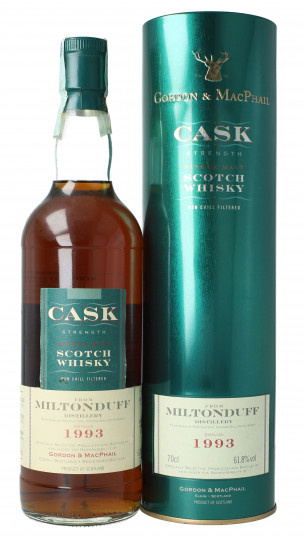 Miltonduff Speyside Scotch Whisky 1993 70cl 61.8% Gordon MacPhail  -