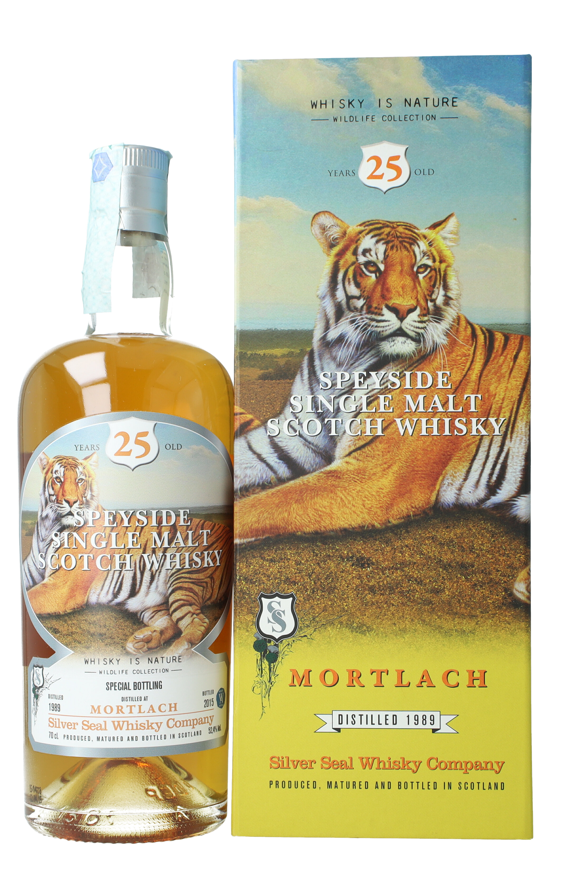 Mortlach Speyside Scotch Whisky 25 Year Old 1989 2015 70cl 52.4% Silver ...