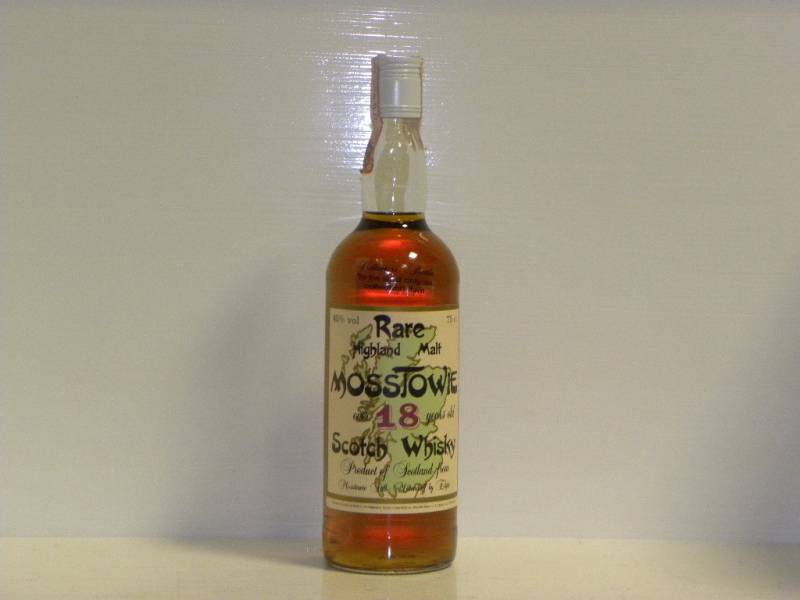 MOSSTOWIE 18 YO 75 CL 40% OLD SESTANTE - Products - Whisky Antique