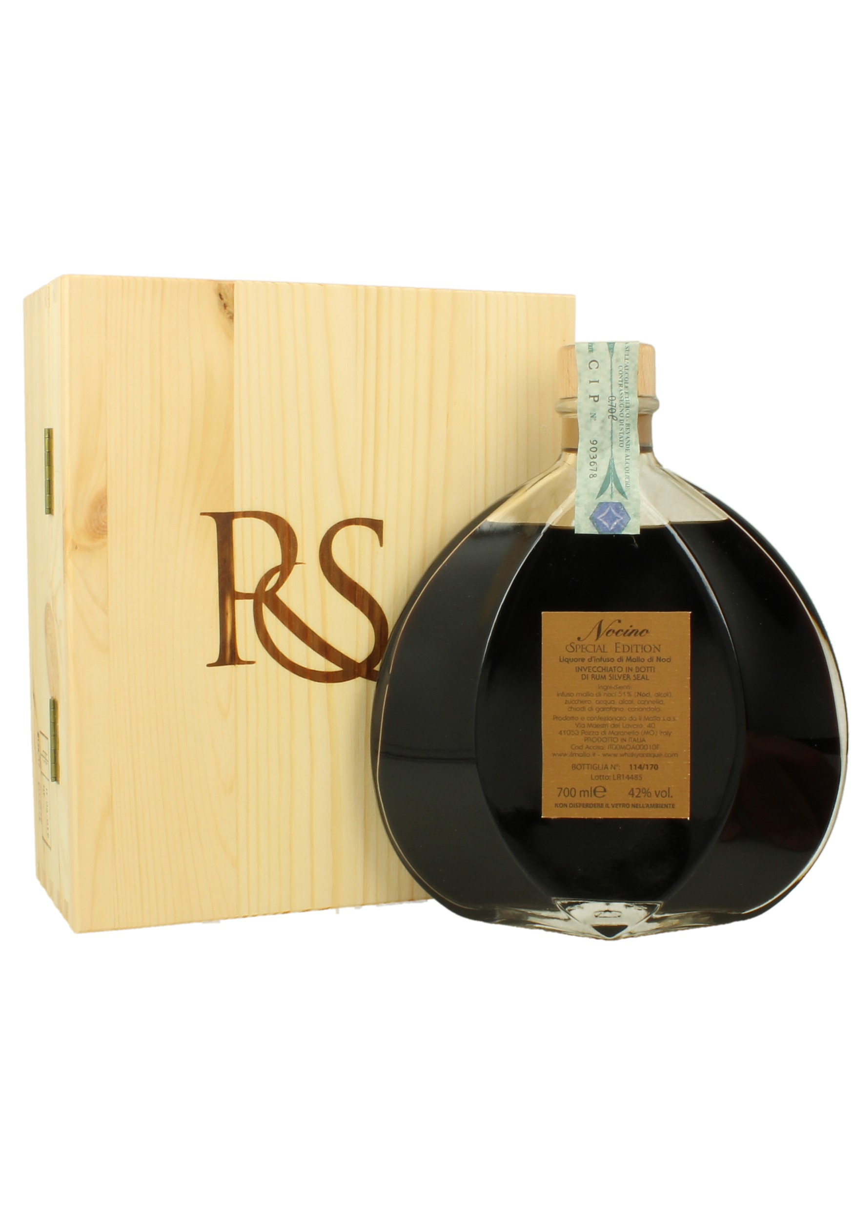 MALLO Whisky Antique, NOCINO NO BOX SPECIALE Spirits IL - - RISERVA Whisky & 42 Products
