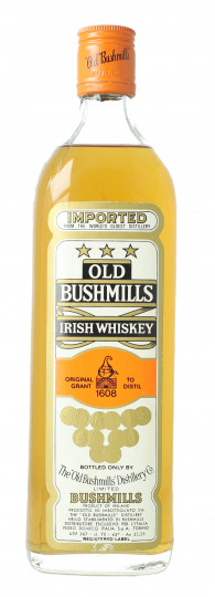 OLD BUSHMILLS Irish Whiskey - Bot.70's-80's 75cl 43%