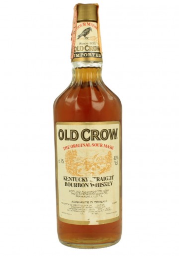 OLD CROW  Bot.80's 75cl  40% - Bourbon