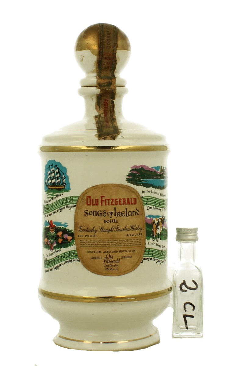 OLD FITZGERALD Kentucky Straight Bourbon Decanter - Sample 6 Years Old ...