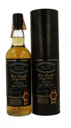 ORD 19 years old 1983 2004 70cl 57% Cadenhead's - Authentic Collection