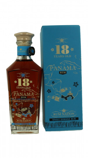 PANAMA RUM NATION 18yo 70cl 40% OB DECANTER