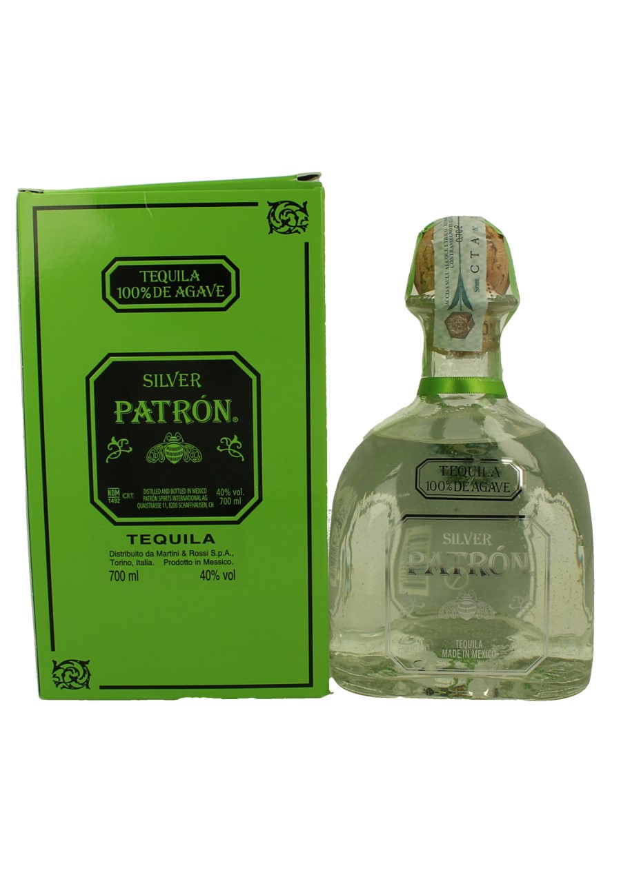 PATRON SILVER 70cl 40% Tequila - Products - Whisky Antique, Whisky ...