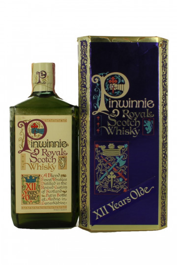 Pinwinnie Scotch whisky 12 Years Old bottled  around 1970 75cl 43%