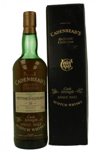 PITTYVAICH 16yo 1977 1994 70cl 60% Cadenhead's -Authentic Collection