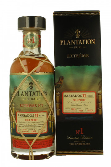 Plantation Barbados Rum Extrame N.1 11 Years Old 2005 2016 70cl 56.3% Plantation- LMDW 60th Anniversary