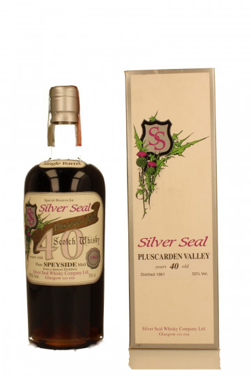 PLUSCARDEN VALLEY - Miltonduff 40 years old 70cl 55% - Silver Seal Top Cask