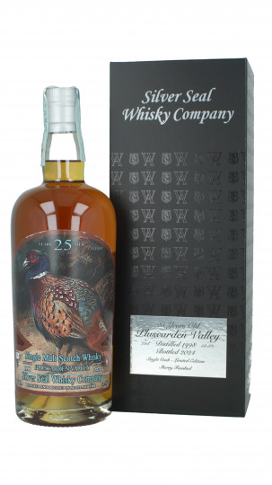 PLUSCARDEN VALLEY Speyside Scotch Whisky 25 Years Old 1998 2024 70cl 53.5% Silver Seal Sherry Cask