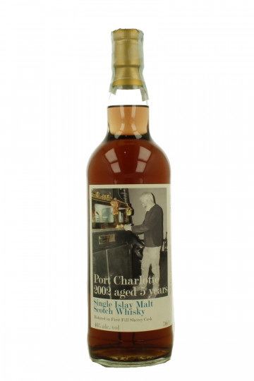 Port Charlotte    Islay Scotch Whisky 5 Year Old 2002 70cl 46% Giorgio D'Ambrosio Selection - Sherry Cask