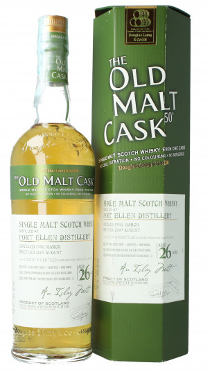 Port Ellen Islay Scotch Whisky 26  years old 1983 2009 70cl 50% Douglas Laing