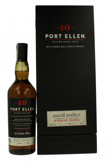 Port Ellen  Islay Scotch Whisky 40 Year old 1979 2020 70cl 50.9% OB - 9 Rogue Cask