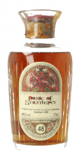 Pride of Strathspey (Macallan ) Speyside Scotch Whisky 48  Year old 1938 - Bot.80's 75cl 40% Gordon MacPhail  -