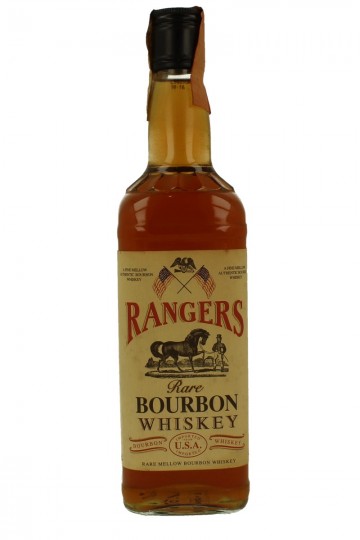 Rangers  Straight Bourbon Whiskey Bot.80/90's 70cl 40%