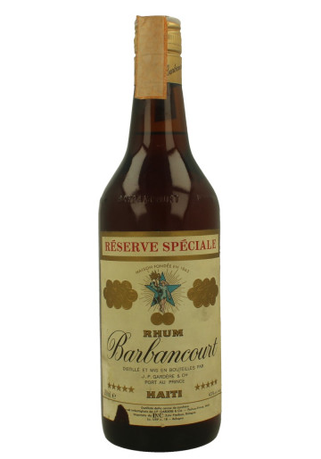 RHUM BARBANCOURT Bot.70's 75cl 43% JP Gardere