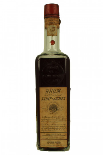 RHUM SAINT JAMES Martinique Bottled 1950-1960 75cl 47% OB -Very very rare