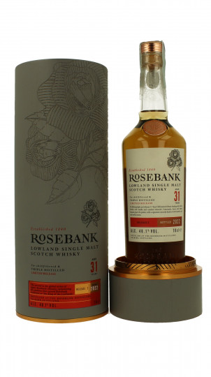 ROSEBANK 31 years old 70cl 48.1% - Triple distilled