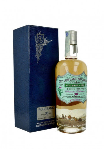 Rosebank Lowland Scotch Whisky 30 Year old 1975 2005 70cl 55.8% Silver Seal- Sestante Collection