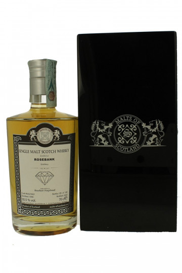 Rosebank Lowland Scotch Whisky 30yo 1990 2020 70cl 50.5% - Malt Of Scotland