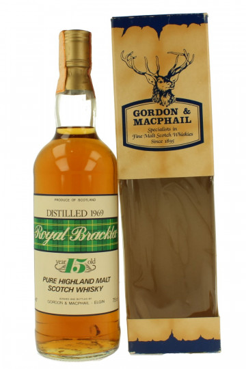 Royal Brackla Highland   Scotch Whisky 15yo 1969 75cl 40% Gordon MacPhail- Sestante