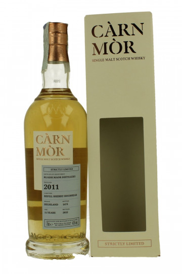 RUADH MAOR 11 years old 70cl 47.5% - carn mor - Refill Sherry