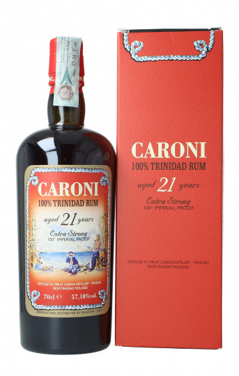 Rum Caroni Extra Strong 21  Years Old 1996 70cl 57.18% Velier