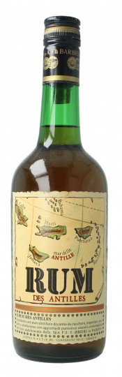 Rum Des antilles  Barbieri Bot 60's 75cl 40%