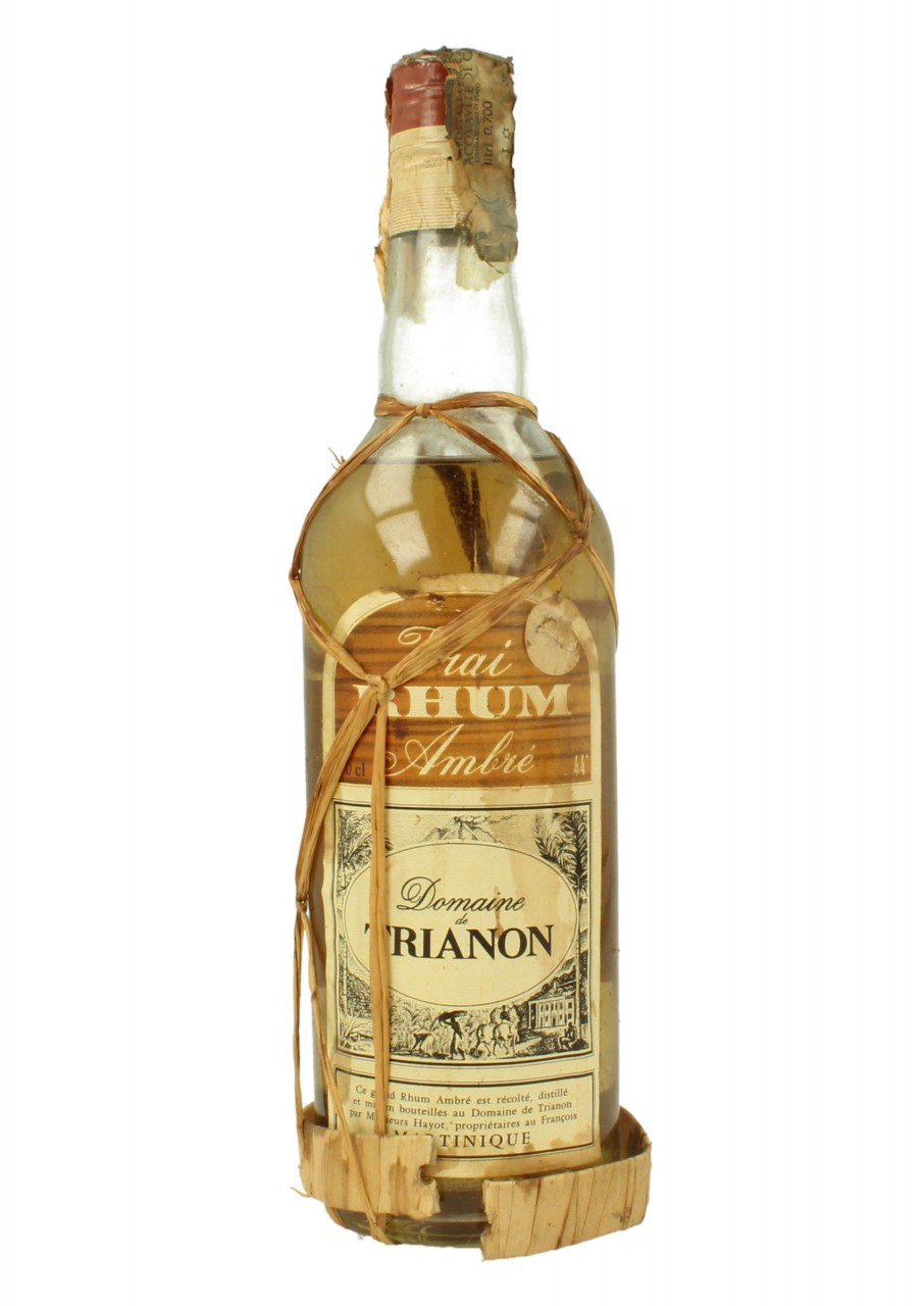 Domaine Trianon Rhum Ambre Bot. in the 60'S /70's 75cl 44% - Rhum