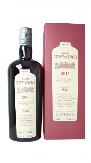 Saint James Martinique Rum 6 Year Old 2015 150cl 47% OB- Velier