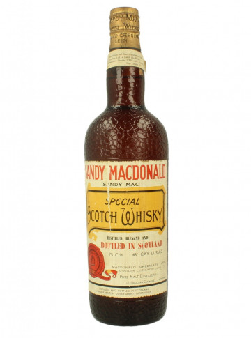 SANDY MACDONALD Spring Cap  Glendullan Bot.50's 75cl 43% - Blended