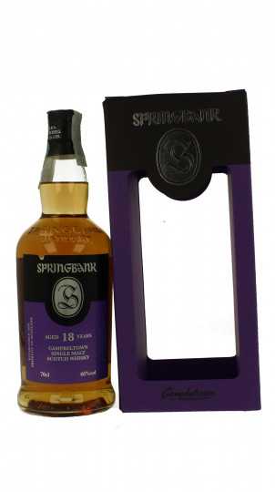 SPRINGBANK 18 years old 70cl 46% OB-bottled 2016