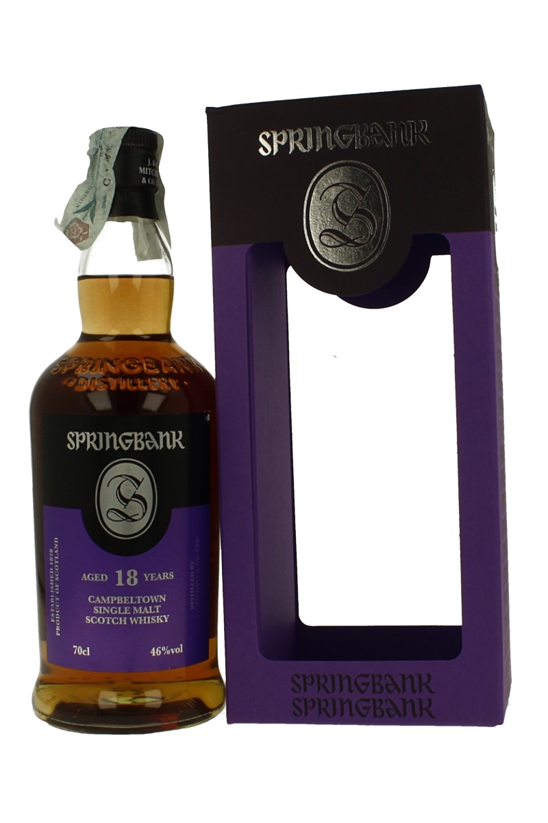 Whisky Springbank Whisky - 18 ans d'âge - 46%