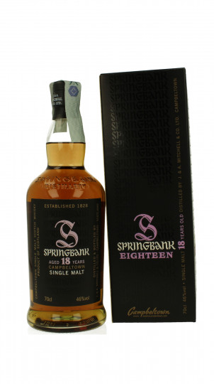 SPRINGBANK 18yo old version Pre 2017 70cl 46% OB