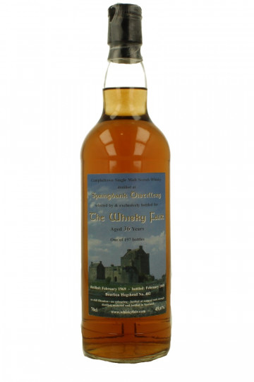 Springbank Campbeltown Scocth Whisky 36 Year Old 1969 2005 70cl 45.6% The Whisky Fair -