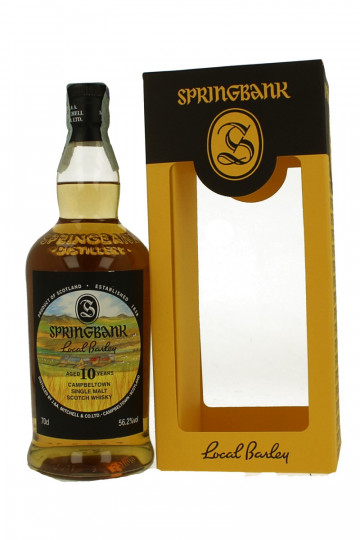 Springbank Campbeltown Scotch Whisky 10 years old 2009 70cl 56.2% LOCAL BARLEY-2019