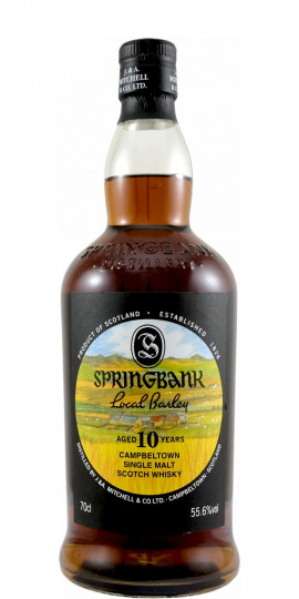 Springbank Campbeltown Scotch Whisky 10 years old 2010 2020 70cl 55.6% LOCAL BARLEY-2020