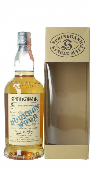 Springbank CampbelTown  Scotch whisky 12 Years Old 1991 Bottled 2004 70cl 56.5% OB- Bourbon  Wood