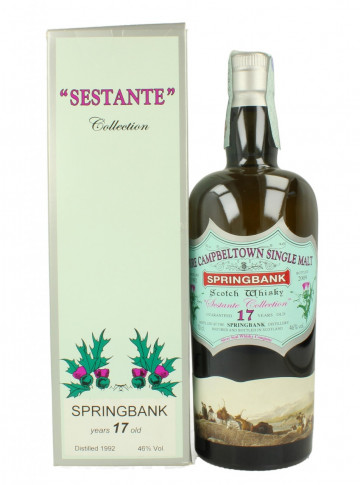 Springbank Campbeltown Scotch Whisky 17 Year Old 1992 2009 70cl 46% SILVER SEAL