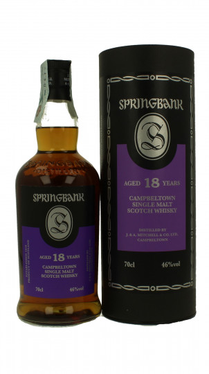 Springbank Campbeltown Scotch Whisky 18 years Old 70cl 46% OB  - 2021 Edition