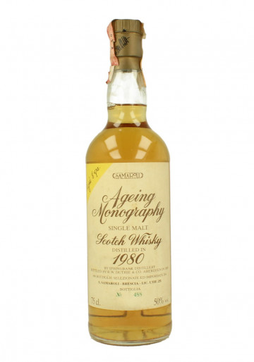 Springbank Campbeltown Scotch Whisky 1980 75cl 50% Samaroli-Ageing Monography