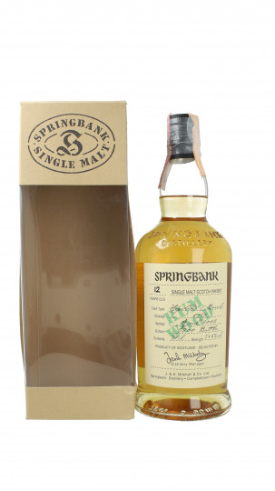 Springbank Campbeltown Scotch Whisky 1989 2002 75cl 54.6% OB-Rum Wood