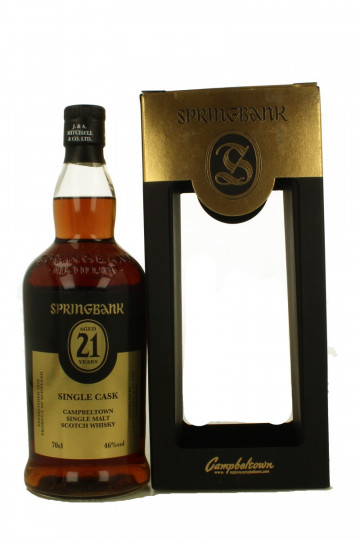 Springbank Campbeltown Scotch Whisky 21 Years old bottled 2017 75cl 46% OB  -very rare Single Cask