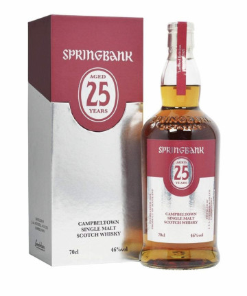 Springbank Campbeltown Scotch Whisky 25 Year Old 2021 Edition 70cl 46% - OB