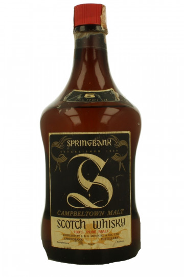 Springbank Campbeltown Scotch Whisky 5 Year Old - Bot.60's or 70's 150cl 46% OB-Magnum closed cap broken