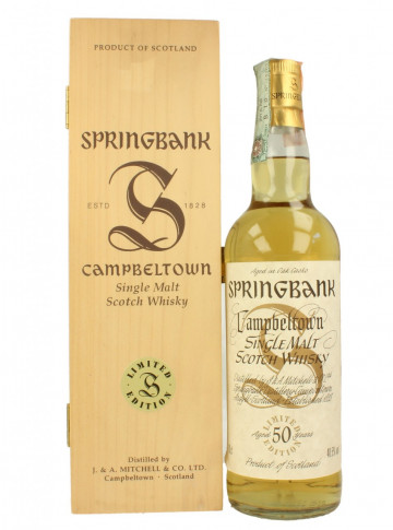 Springbank CampbelTown  Scotch whisky 50 Year old 70vl 40.5% Millenium EDITION