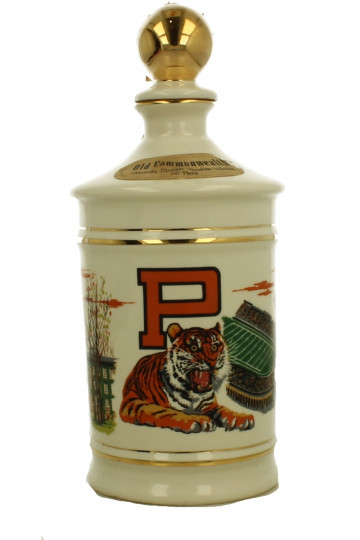 STITZEWL WELLER Ceramic Kentucky Bourbon Whiskey - Bot.60's or 70's 4/5 Quart 86 US-Proof Commonwealth Distillery - Tiger