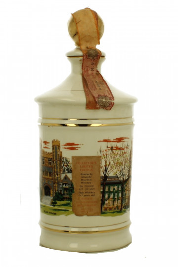 STITZEWL WELLER Ceramic Kentucky Bourbon Whiskey - Bot.60's or 70's 4/5 Quart 86 US-Proof Commonwealth Distillery - Tiger