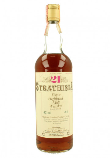 STRATHISLA 21yo Bot.80's 75cl 40% Gordon MacPhail  - Meregalli Imp.